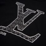 LV T-shirt Black Large - Image 4