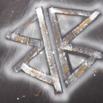 BLNCG T-shirt BB Logo Spray Paint Black - Image 5