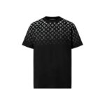 LV T-shirt Gradient Cotton Black