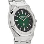 AP Royal Oak 15202PT.OO.1240PT.01 ‘Jumbo’ Extra-Thin Platinum Green Dial - Image 7