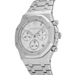 AP Royal Oak 26240ST.OO.1320ST.07 Selfwinding Chronograph Steel White Dial - Image 3