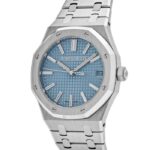 AP Royal Oak Selfwinding 15510BC.OO.1320BC.01 White Gold Blue Dial Limited Edition - Image 4