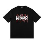 BLNCG T-shirt Graffiti Print Black