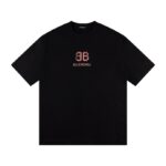 BLNCG T-shirt BB Gothic Print Black