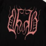 BLNCG T-shirt BB Gothic Print Black - Image 6