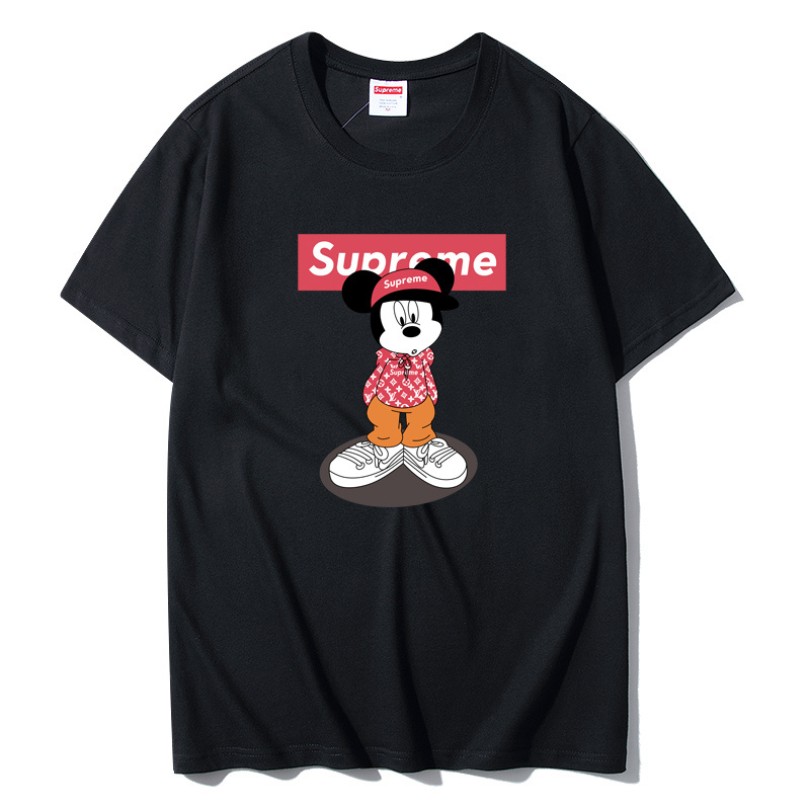 fgge9052-1.jpg SPRM T-shirt Cartoon Graphic Black - Image 1