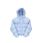 HOODED PUFFER 2.0 JACKET – ICE BLUE