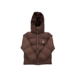 PUFFER JACKET-BROWN - Image 3