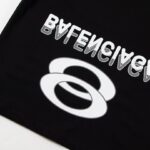 BLNCG T-shirt Paris Double Rings Logo Black - Image 5