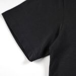 LV T-shirt Blue Graffiti Black Logo - Image 5