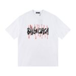 BLNCG T-shirt Graffiti Print White