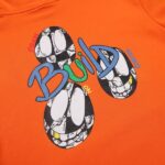 CHRM HRTS Hoodie Build Graphic Orange CH075 - Image 4